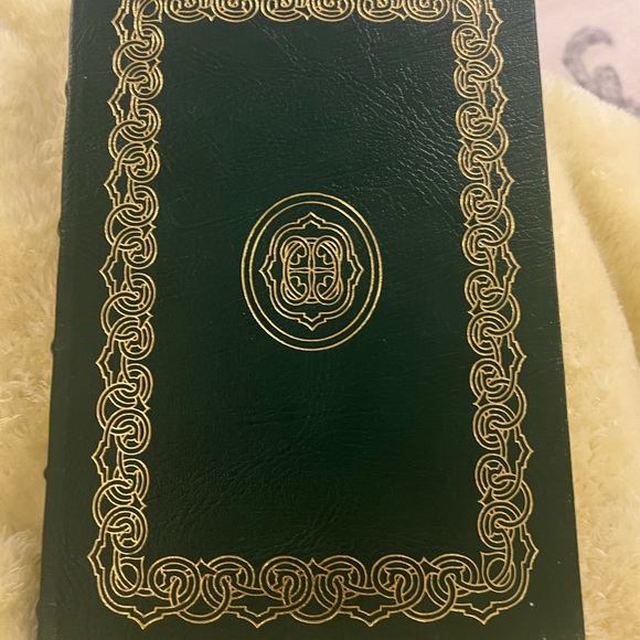 EASTON PRESS SPEECHES OF THE AMERICAN PRESIDENTS LEATHER 22KT GOLD INLAID BOOK - Picture 3 of 7